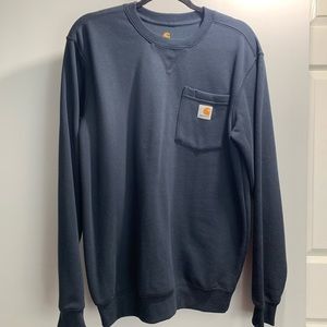 Navy Carharrt crewneck